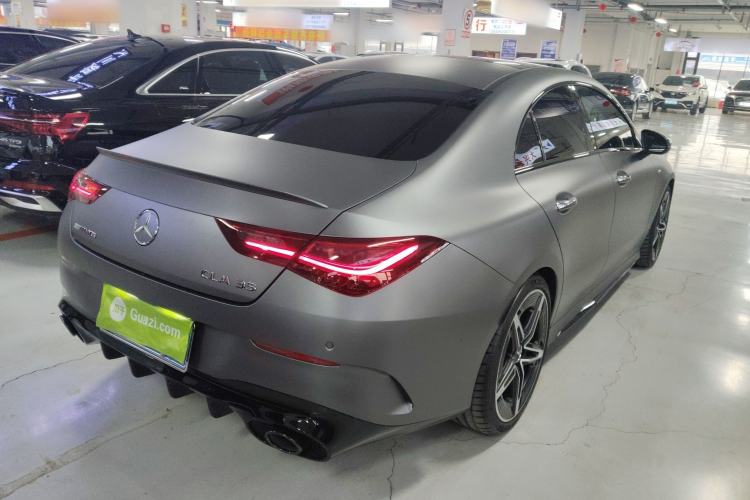 Used Mercedes-Benz CLA AMG 2024 AMG CLA 35 4MATIC Rear Right 45 Deg