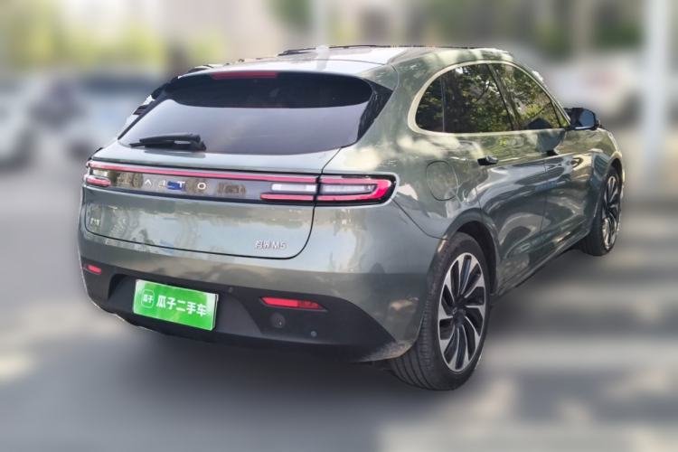 Used Hima AITO M5 2022 Range-Extended Rear-Drive Standard Version Rear Right 45 Deg