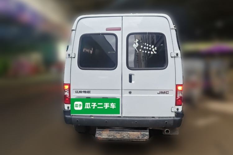 Used JMC Transit 2019 2.8T Commercial Version Long Wheelbase Mid-Roof 6-Seater Rear Single Tire China VI Emission Standard – JX493
