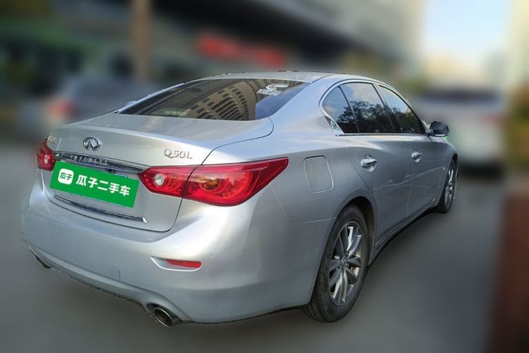 Used Infiniti Q50L 2016 2.0T Enjoyment Edition Rear Right 45 Deg