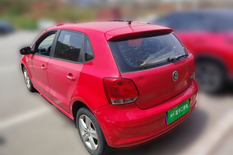 Used Volkswagen Polo 2011 1.6L Manual ZhiShang Edition Rear Left 45 Deg