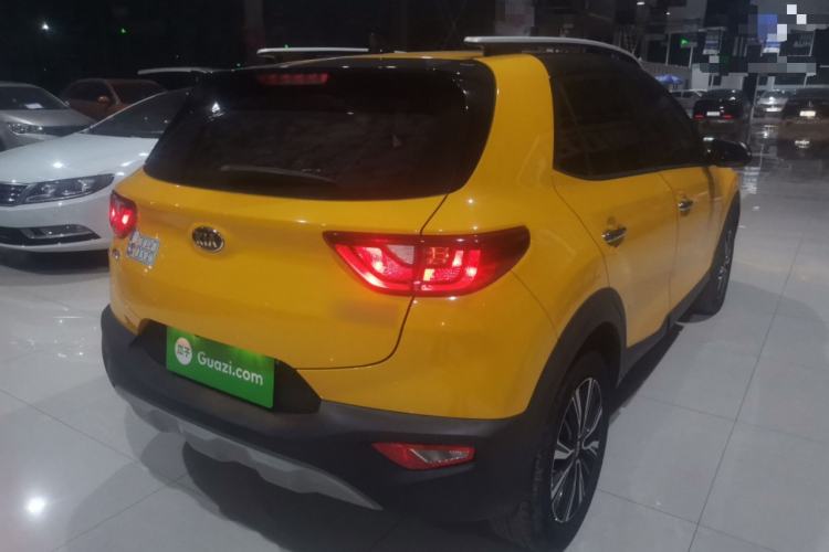 Used Kia kx1 Stonic 2021 1.4L CVT Fun & Sunroof Model Rear Right 45 Deg