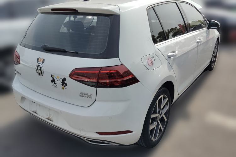 Used Volkswagen Golf 2019 280TSI DSG Luxury Version China V Standard Rear Right 45 Deg
