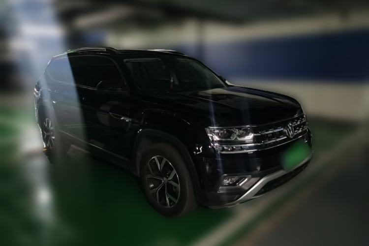 Used Volkswagen Teramont 2020 Revised Version 330TSI Two-Wheel Drive Luxury Edition Front Right 45 Deg