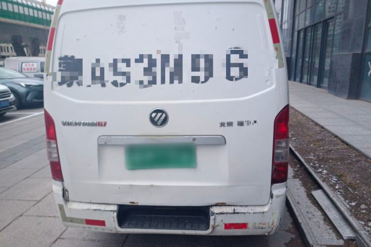 Used Foton Scenic G7 2017 2.0L Long-Wheelbase Commercial Van High Roof 2 Seats 4Q20M Rear