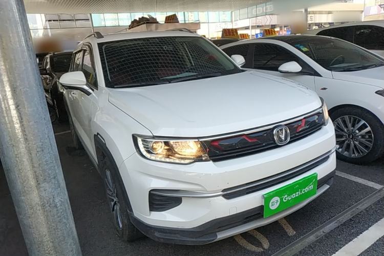 Used CHANGAN CS35PLUS 2019 1.4T DCT Chuanlian Blue Whale Edition Front Right 45 Deg