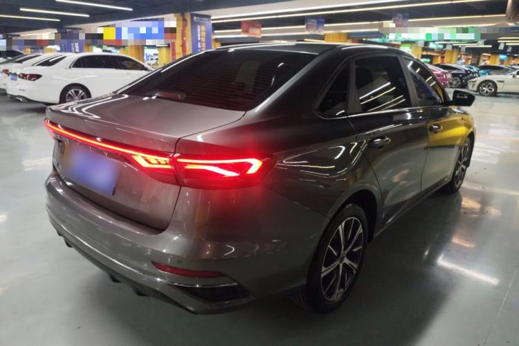 Used Geely Auto Emgrand 2022 4th Generation 1.5L CVT Flagship Model Rear Right 45 Deg