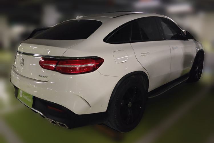 Used Mercedes-Benz GLE Coupe 2015 GLE 400 4MATIC Coupe SUV Rear Right 45 Deg