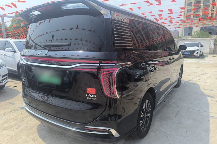 Used Hongqi HQ9 PHEV 2024 2.0T Four-Wheel Drive Business Edition Rear Right 45 Deg