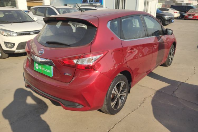 Used Nissan Tiida 2019 1.6L CVT Smart Enjoyment Version China VI Standard Rear Right 45 Deg
