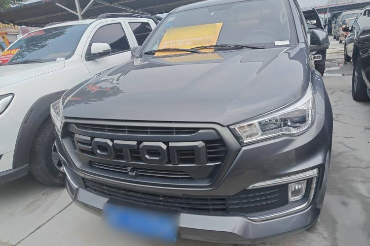 Used Foton Tunland Yutu 2020 2.0T Yutu 8 Diesel Two-Wheel Drive Elite Version Long Wheelbase 4F20TC