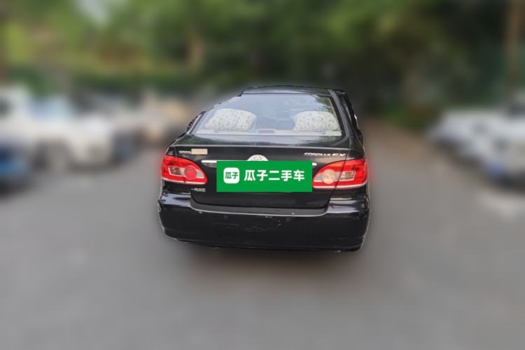 Used Toyota Corolla EX 2011 1.6L Automatic Classic Edition Rear