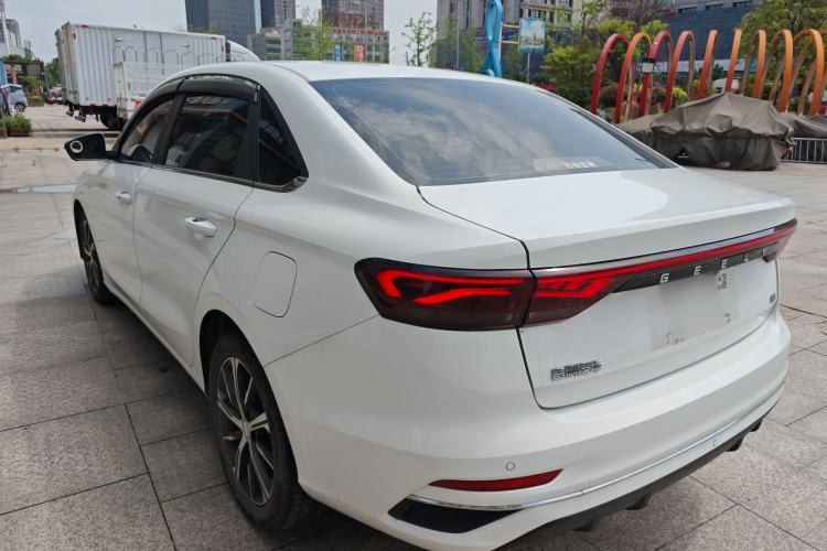 Used Geely Auto Emgrand 2022 4th Generation 1.5L CVT Flagship Model Rear Left 45 Deg