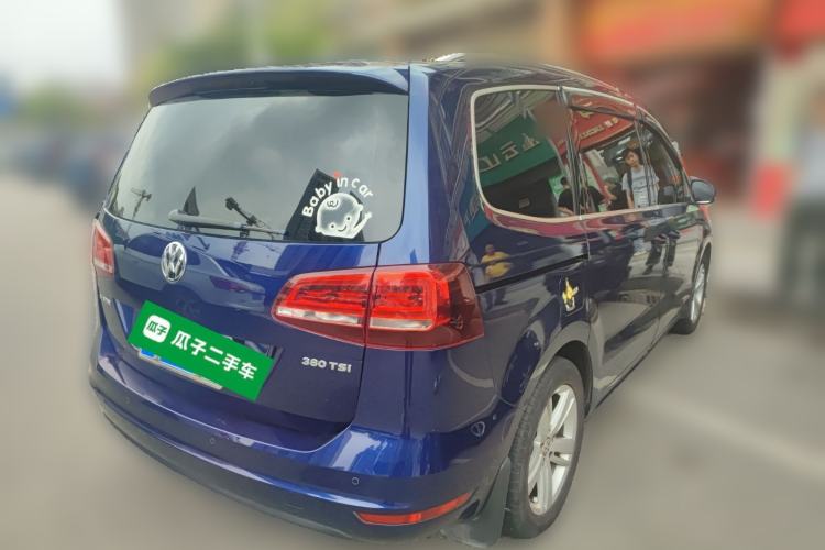 Used Volkswagen Sharan 2018 380TSI Comfort Edition 7-Seater Rear Right 45 Deg