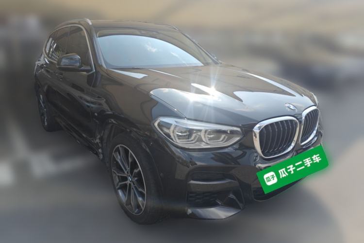 Used BMW X3 2020 xDrive30i Luxury Model with M Sport Package Front Right 45 Deg