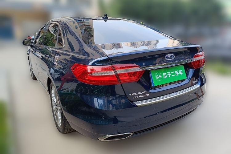 Used Ford Taurus 2017 EcoBoost 245 Flagship Model Rear Left 45 Deg