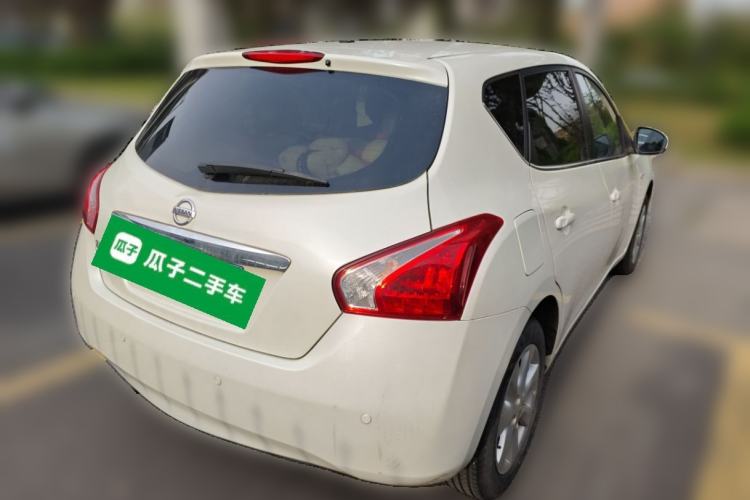 Used Nissan Tiida 2011 1.6L CVT Smart Version Rear Right 45 Deg