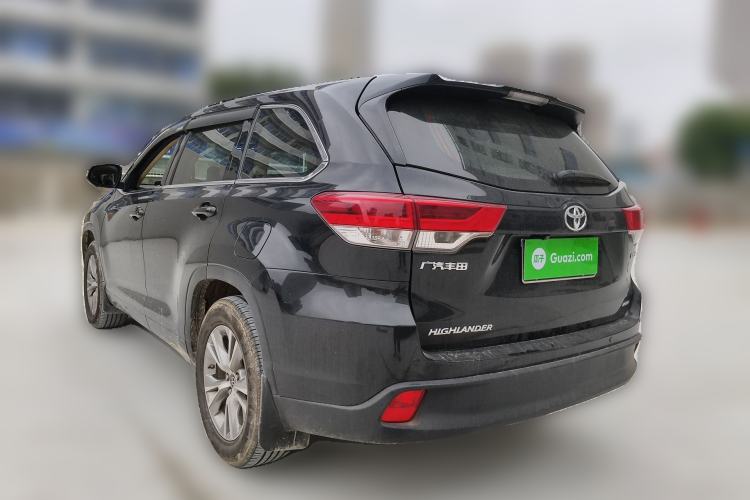 Used Toyota Highlander 2018 2.0T Four-Wheel Drive Elite Edition 7 Seats China VI Standard Rear Left 45 Deg