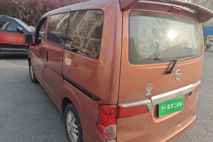 Used Nissan NV200 2010 1.6L Luxury Model Rear Left 45 Deg