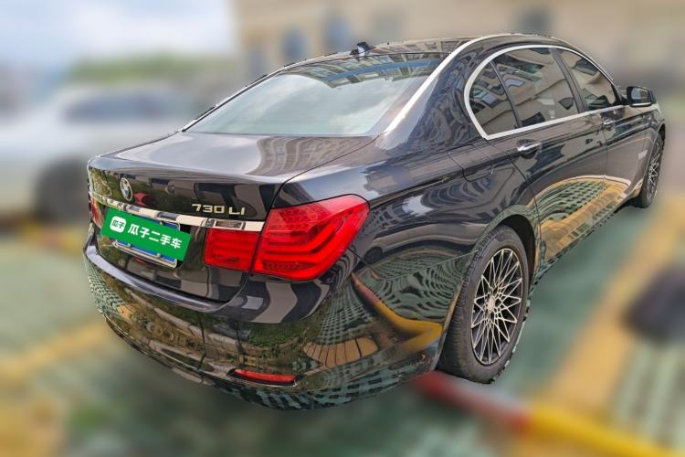 Used BMW 7 Series 2011 730Li Elegant Model Rear Right 45 Deg