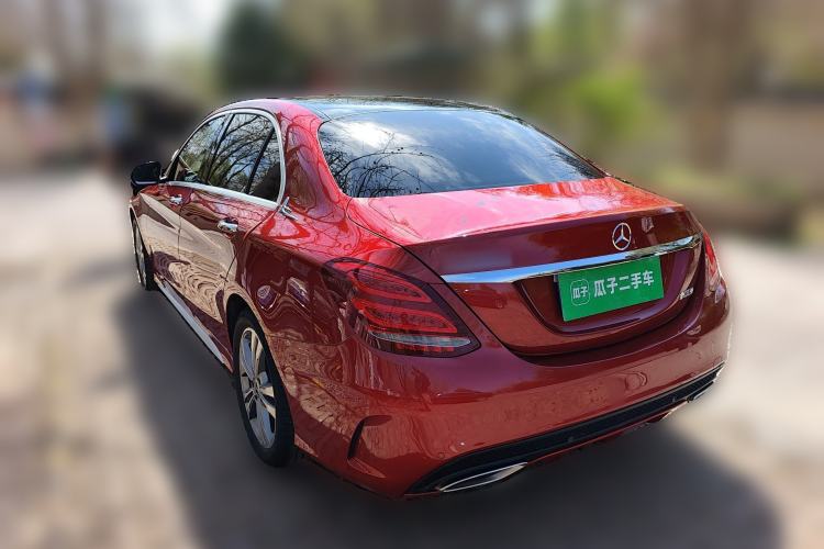 Used Mercedes-Benz C-Class 2018 C 200 L Sport Edition Rear Left 45 Deg