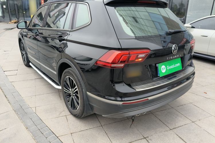 Used Volkswagen Tiguan L 2021 330TSI Automatic Two-Wheel Drive Smart Edition Rear Left 45 Deg