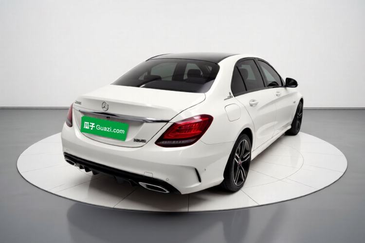 Used Mercedes-Benz C-Class 2021 C 260 L Sport Edition Star Collection Rear Right 45 Deg