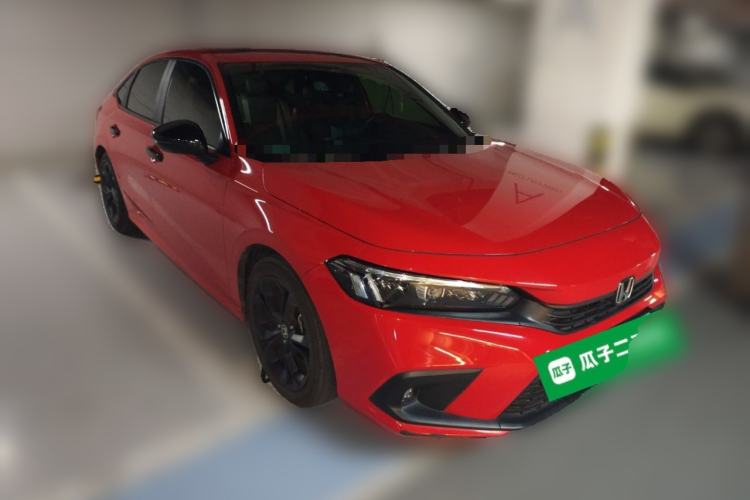 Used Honda Civic 2022 240TURBO CVT Ignition Edition Front Right 45 Deg