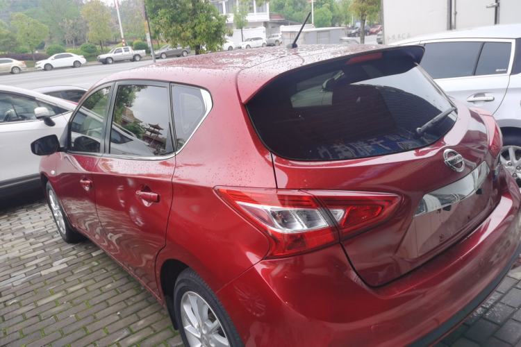 Used Nissan Tiida 2016 1.6L CVT Cool Dynamic Edition Rear Left 45 Deg