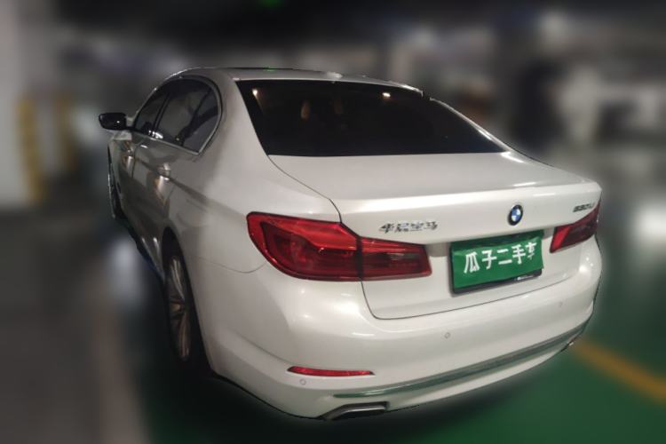 Used BMW 5 Series 2019 530Li Leading Model Luxury Package Rear Left 45 Deg