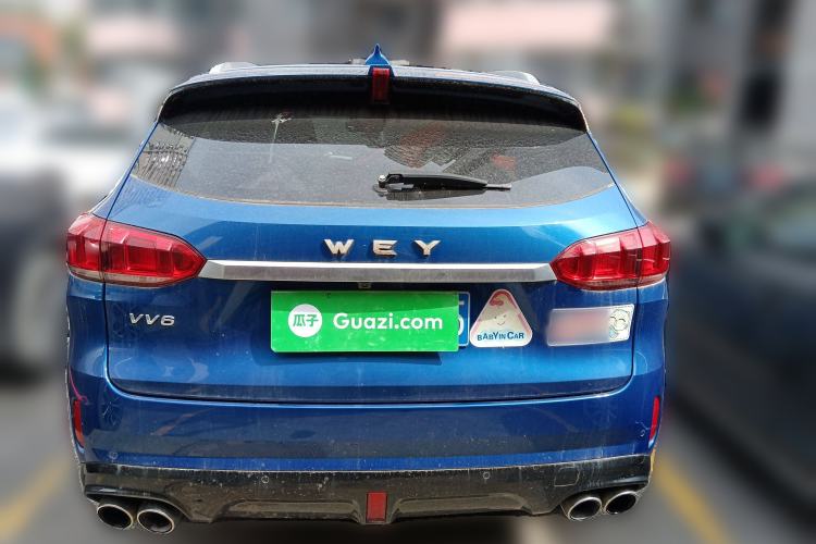 Used Wey VV6 2018 2.0T Two-Wheel-Drive Ultra-Luxury Version China V Standard
