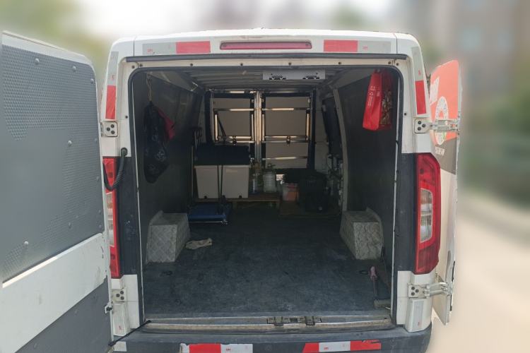 Used Foton Intelligent Blue Elf E7 2023 Pure Electric Van Flat Roof 2 Seats CATL 46.36 kWh