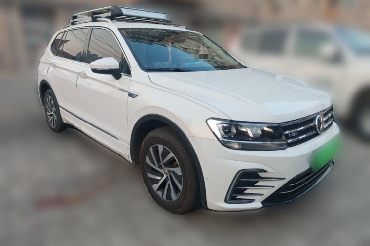 Used Volkswagen Tiguan L New Energy 2020 430 PHEV Plug-in Hybrid Prestige Edition Front Right 45 Deg