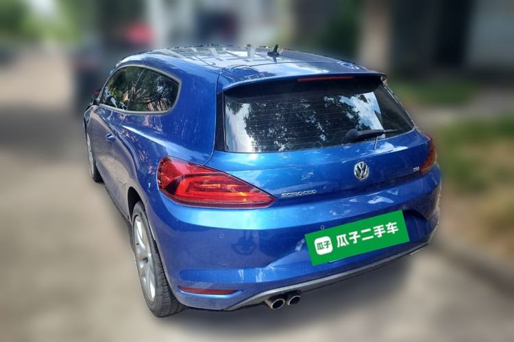 Used Volkswagen Scirocco 2014 1.4 TSI Competition Edition Rear Left 45 Deg