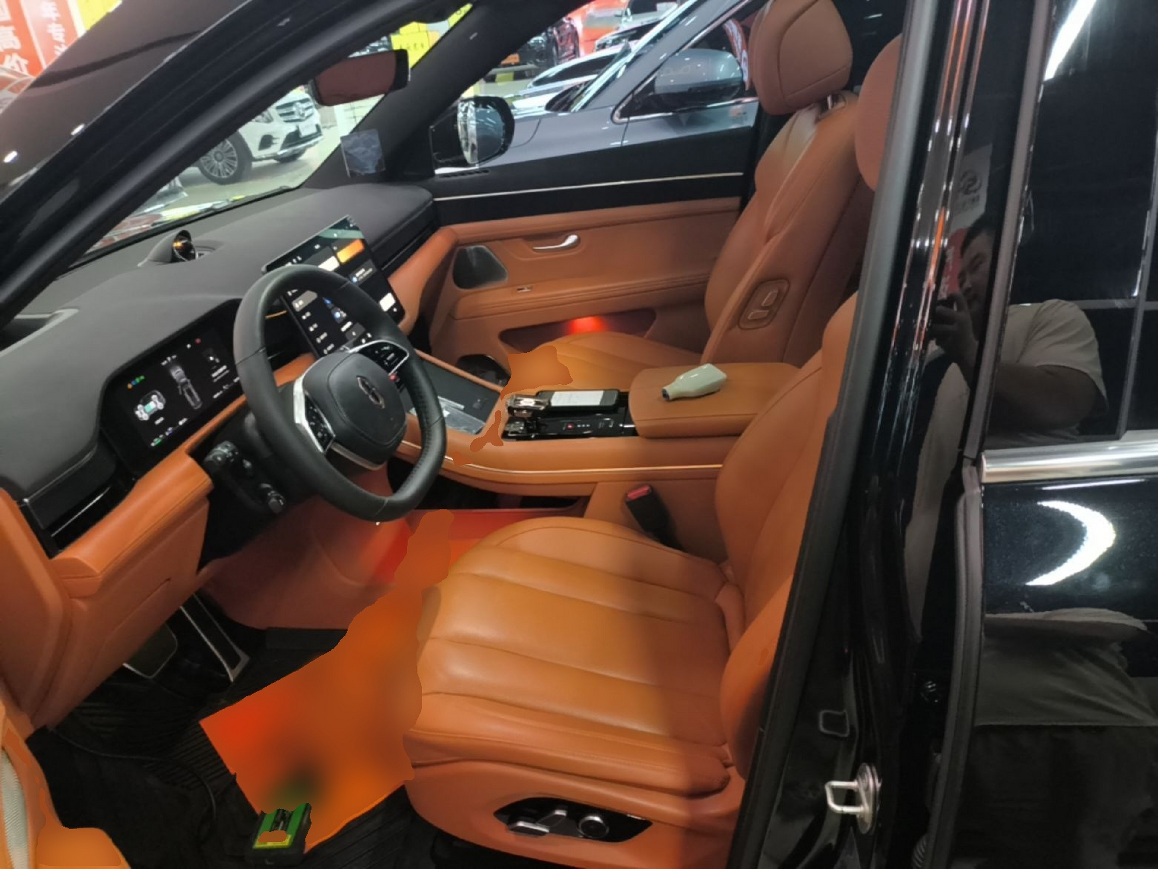 Interior delantero