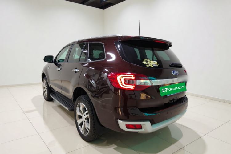 Used Ford Everest 2016 2.0T Gasoline Automatic 4x4 Flagship Edition Rear Left 45 Deg