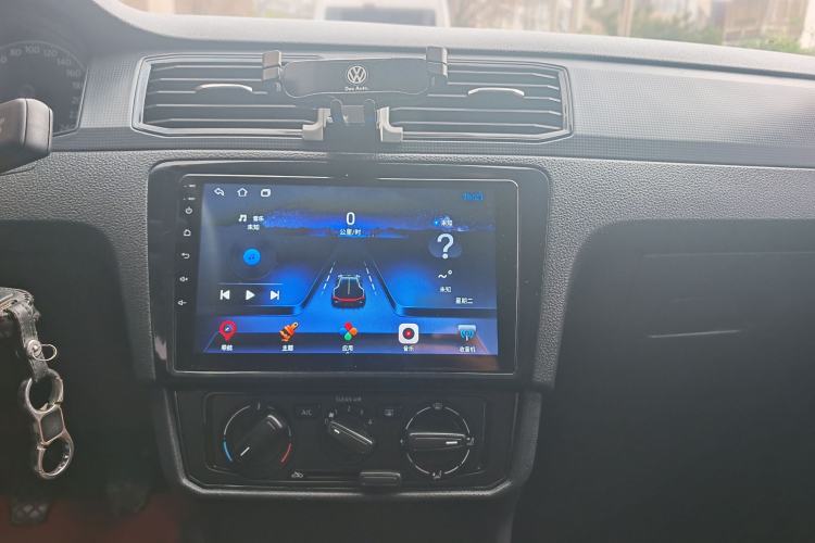 Used Volkswagen Santana 2019 1.5L Manual Fashion Edition China VI Standard Audio And AC Panel