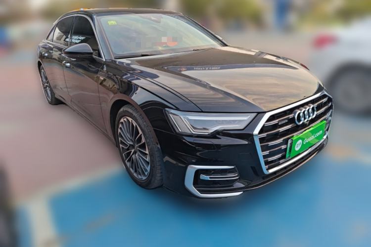 Used Audi A6L New Energy 2020 55 TFSI e quattro Front Right 45 Deg