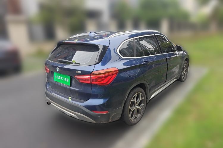 Used BMW X1 2018 sDrive18Li Luxury Model Rear Right 45 Deg