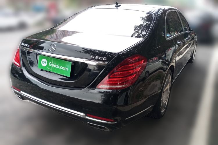 Used Mercedes-Benz Maybach S-Class 2015 S 600 Rear Right 45 Deg