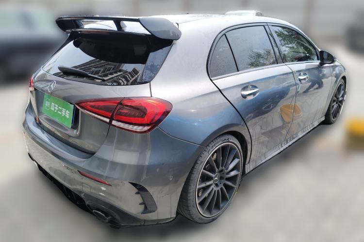 Used Mercedes-Benz A AMG 2020 Facelifted AMG A 35 4MATIC Rear Right 45 Deg