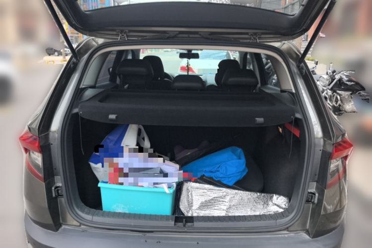 Used Skoda Karoq 2019 TSI280 SmartDrive Luxury Edition China VI standard Trunk