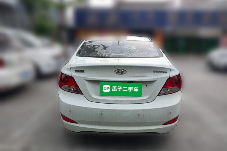 Used Hyundai Verna (older generation) 2010 Sedan 1.4L Automatic Fashionable GT Model Rear