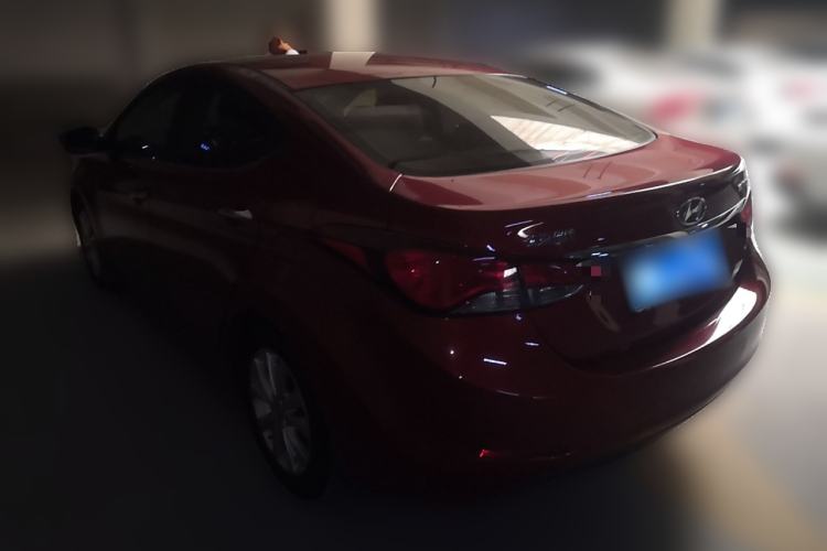 Used Hyundai Elantra (5th Generation / Langdong) 2016 1.6L Automatic Prestige Model Rear Left 45 Deg