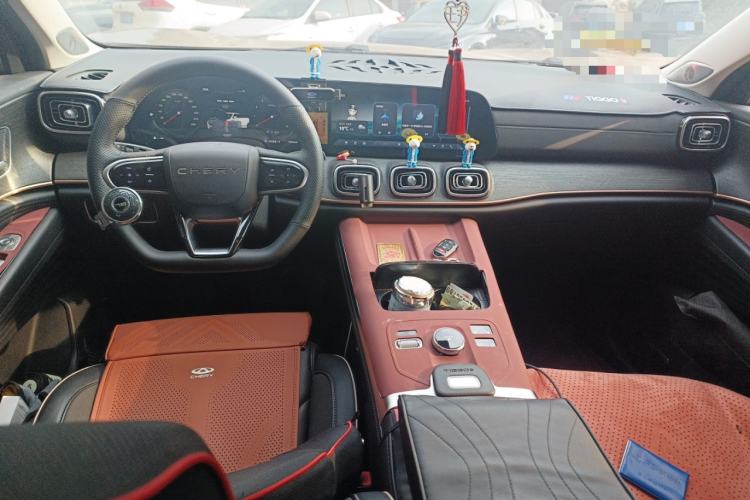 Used Chery Tiggo 9 2023 Facelift 2.0T Dual-Clutch Two-Wheel Drive Luxury Edition 7 Seats