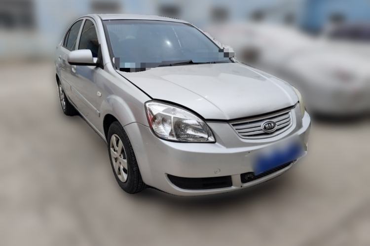 Used Kia Rio 2007 1.4L MT GL Front Right 45 Deg