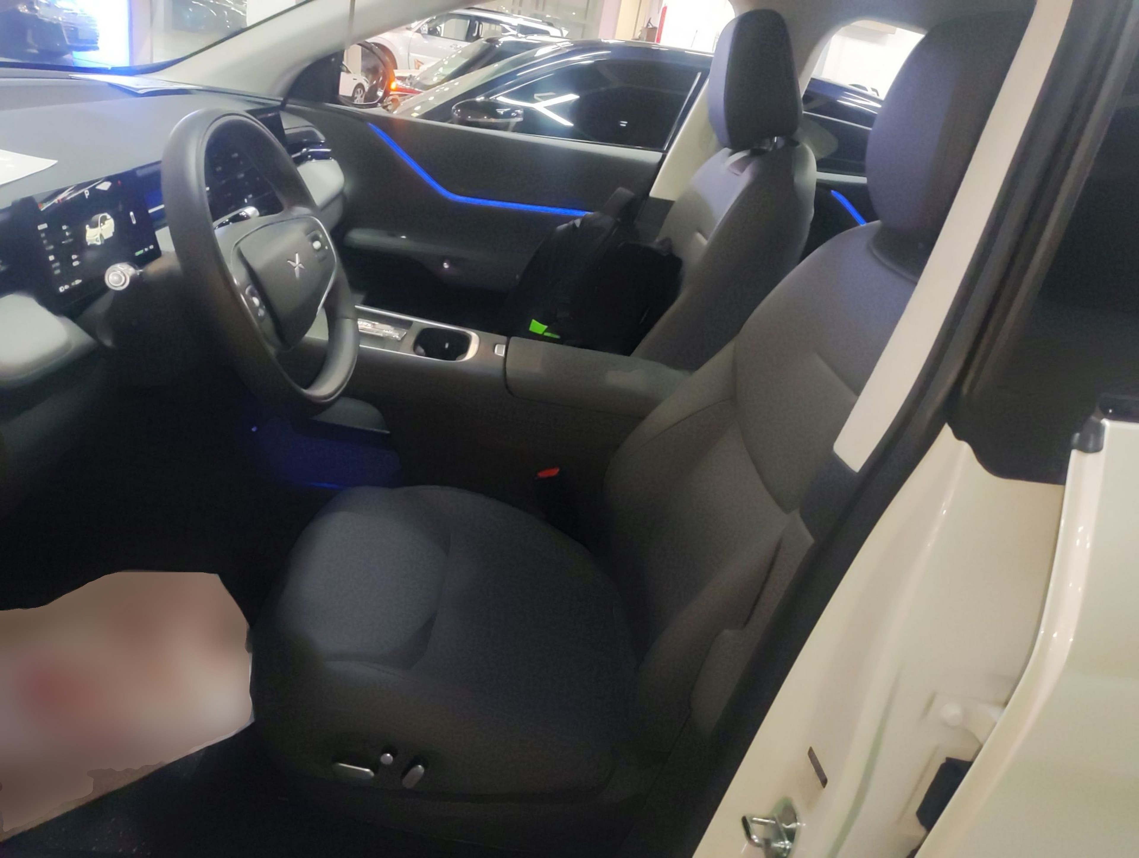 Avant de la voiture
