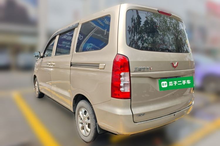 Used Wuling Hongguang V 2019 1.5L Enjoyment Version China VI LAR Rear Left 45 Deg