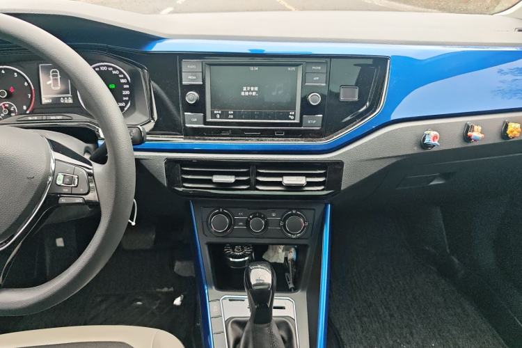 Used Volkswagen Polo 2019 Plus 1.5L Automatic Panoramic Enjoyment Edition Audio And AC Panel