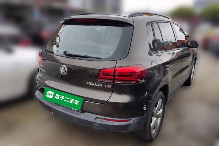 Used Volkswagen Tiguan 2013 1.8 TSI Automatic Two-Wheel Drive Comfort Edition Rear Right 45 Deg
